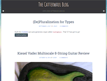 Tablet Screenshot of catterwaul.com